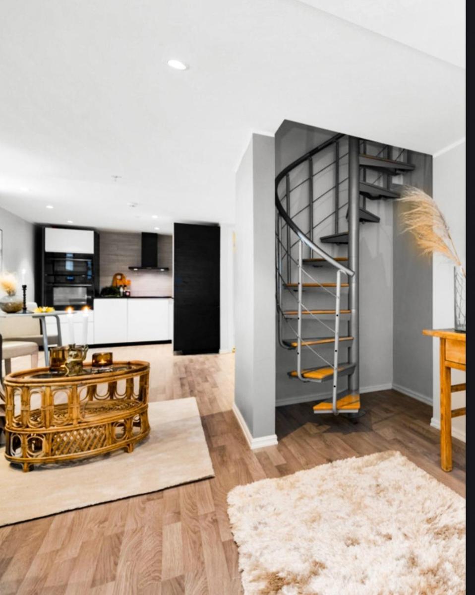 Modern Big 2 Bedroom Apartment Near Solsiden Тронгейм Екстер'єр фото